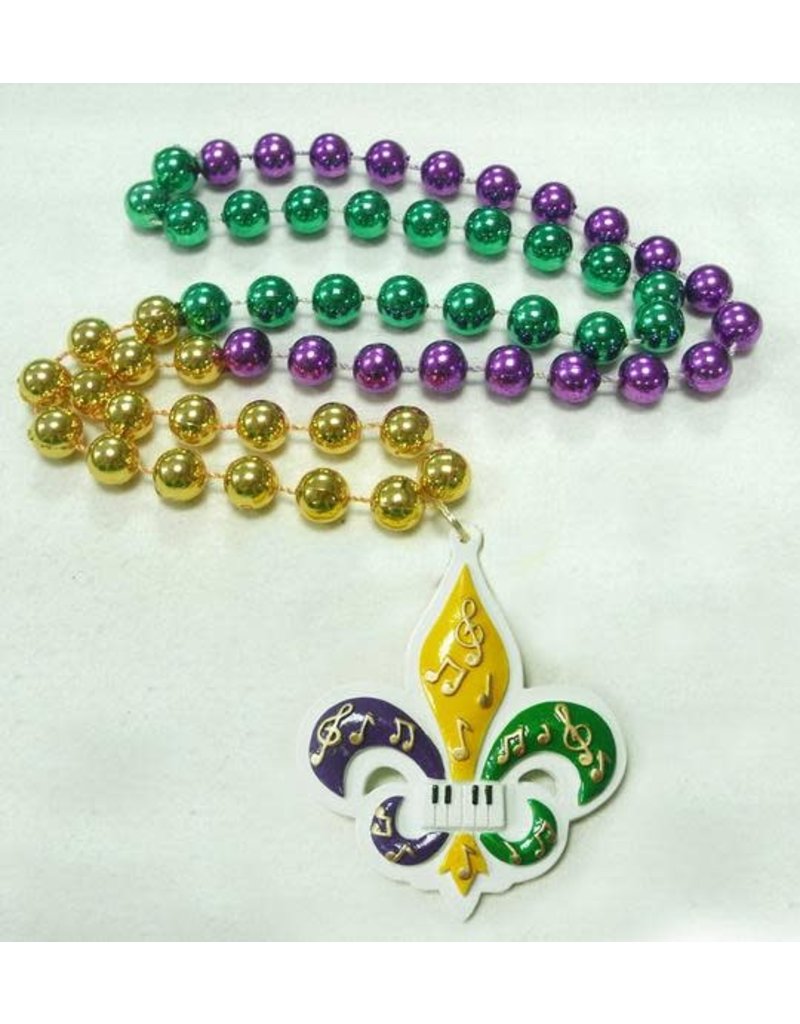 Specialty Beads: Musical Fleur De Lis