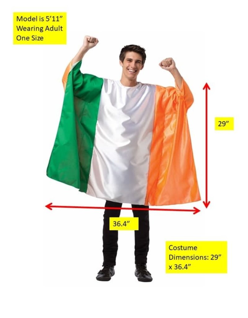 Adult Ireland Flag Costume