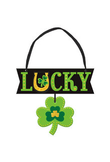 St. Patrick's Day "Lucky" Mini Message Sign