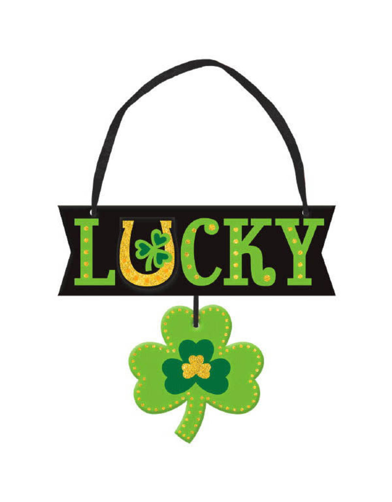 St. Patrick's Day "Lucky" Mini Message Sign