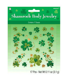 Shamrock Glitter Body Jewelry