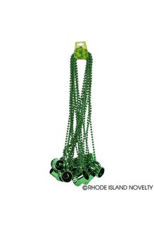 St. Pat's Beer Mug Beads: Metallic Green (12ct.)