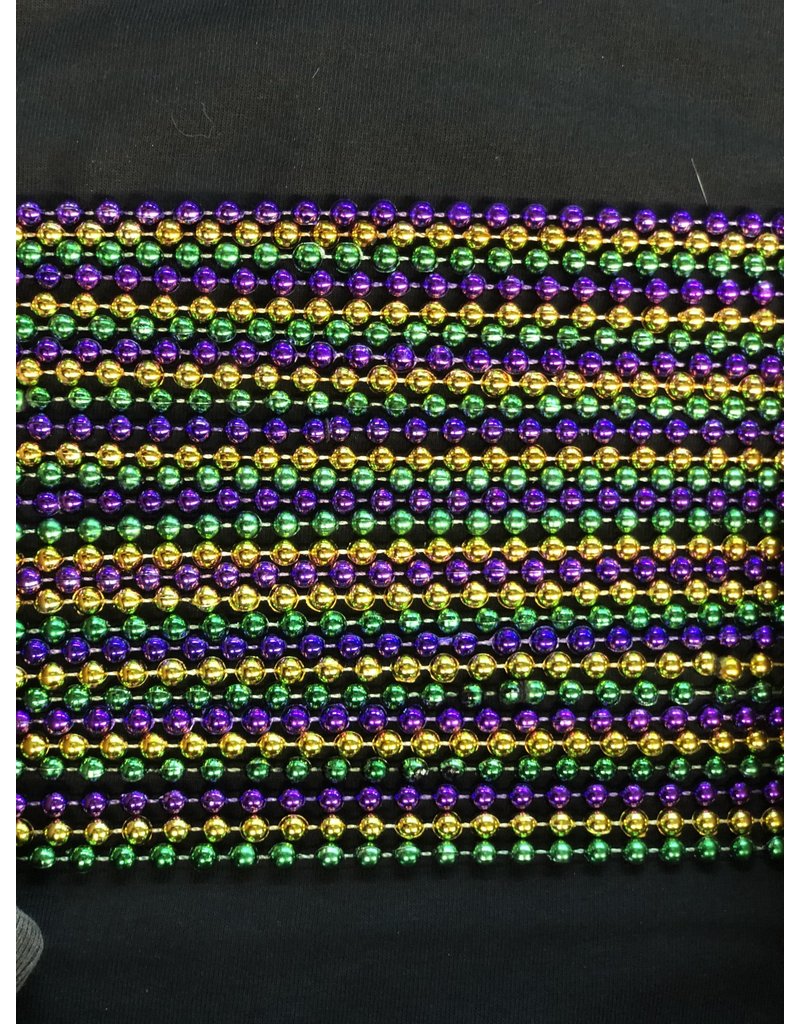 Bag Of Beads (120 Count) - Purple/Green/Gold