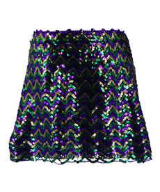 Mardi Gras Sequin Skirt
