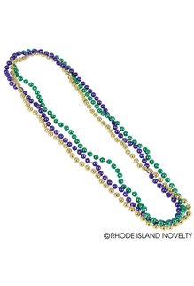 Bundle of Beads: Purple/Green/Gold (12ct.)