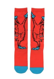 elope Dr. Seuss Fox in Socks Knee High Socks: Adult