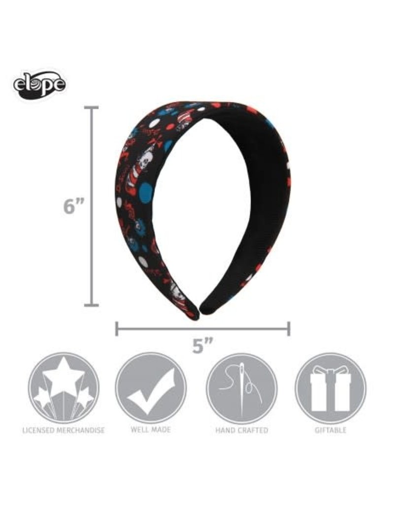 elope Dr. Seuss The Cat in the Hat Pattern Headband