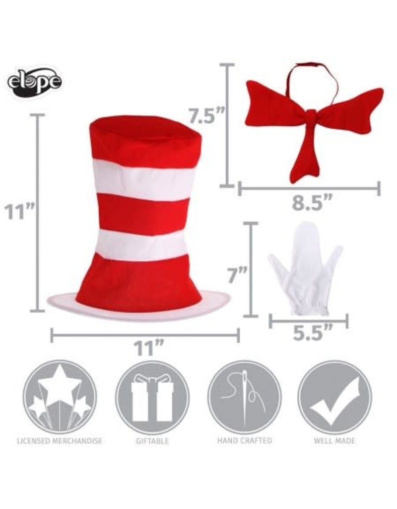 elope Dr. Seuss The Cat in the Hat Accessory Kit: Kids