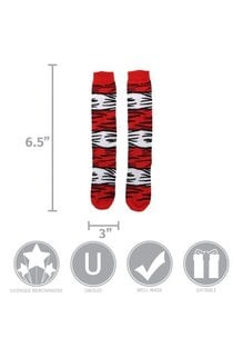elope Dr. Seuss The Cat in the Hat Costume Socks: Kids
