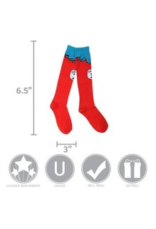 elope Dr. Seuss The Cat in the Hat Thing 1&2 Socks: Kids