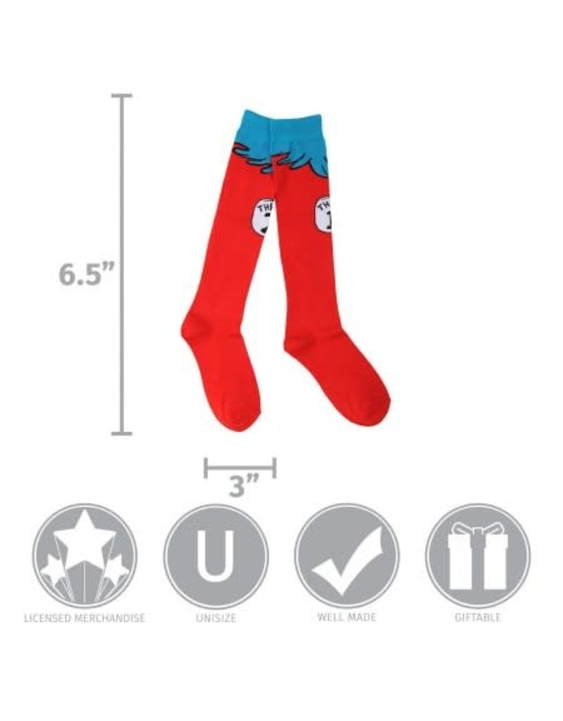 elope Dr. Seuss The Cat in the Hat Thing 1&2 Socks: Kids