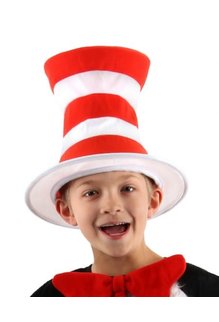 elope Dr. Seuss The Cat in the Hat Tricot Plush Hat: Kids