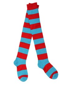 elope Dr. Seuss The Cat in the Hat Thing 1&2 Striped Socks