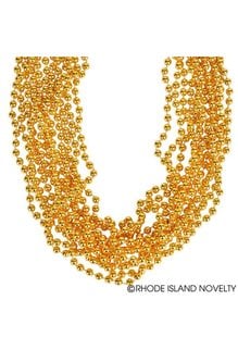 Case of Throw Beads (432 Count) - Gold