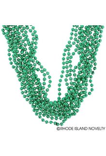 Case of Throw Beads (432 Count) - Green