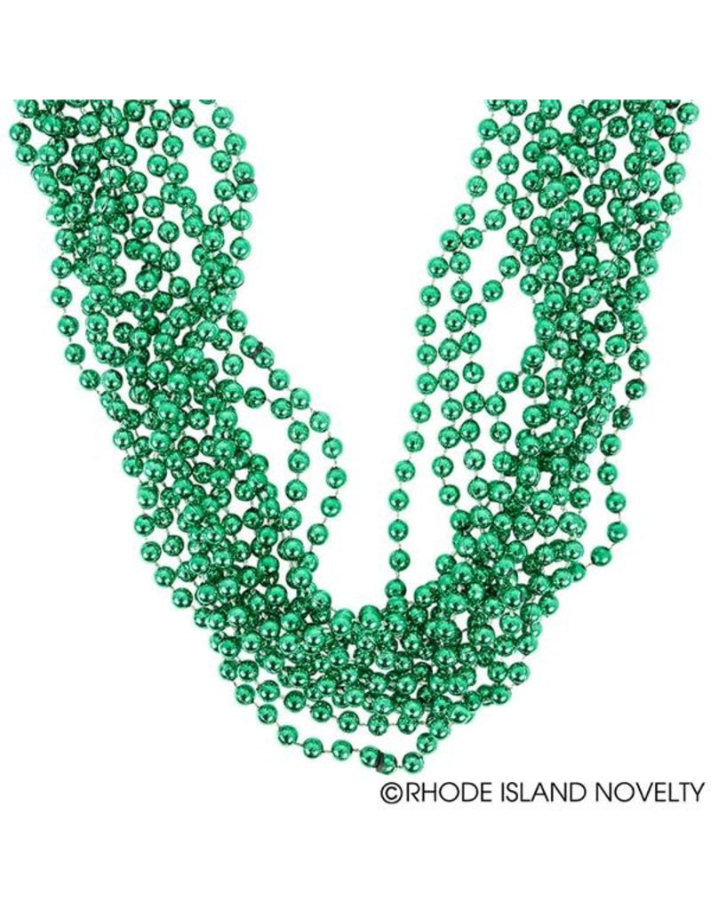Case of Throw Beads (432 Count) - Green