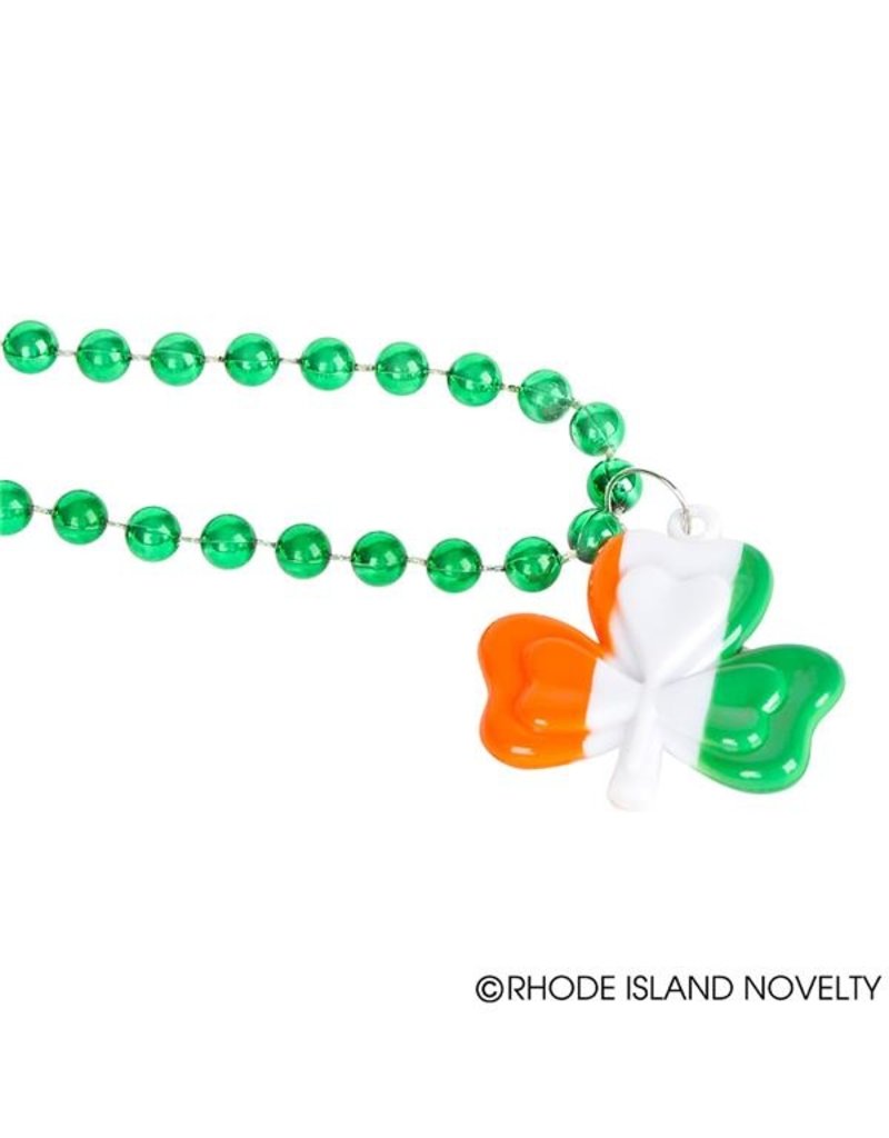 Irish Flag Shamrock Bead (1ct.)