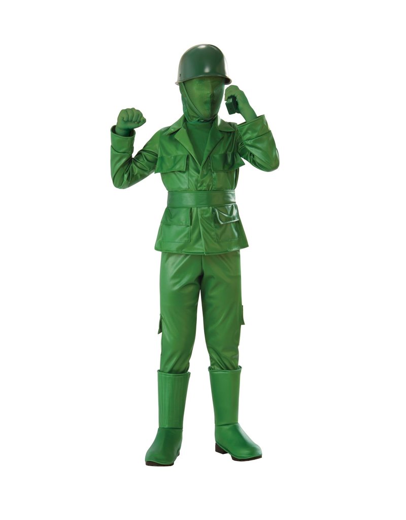Rubies Costumes Rubies Kids Green Army Man Costume