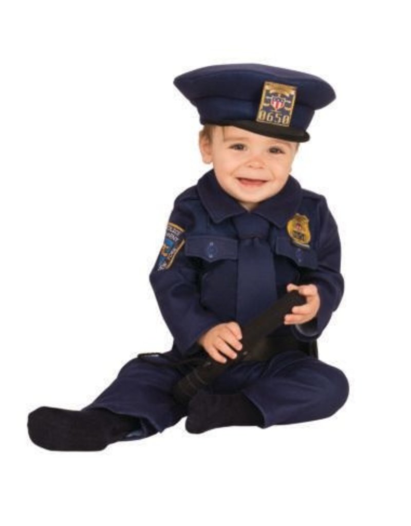 infant police officer costume