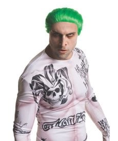 Rubies Costumes Men's Joker Wig (Suicide Squad)