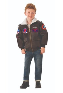 Rubies Costumes Kids Top Gun Bomber Jacket Costume