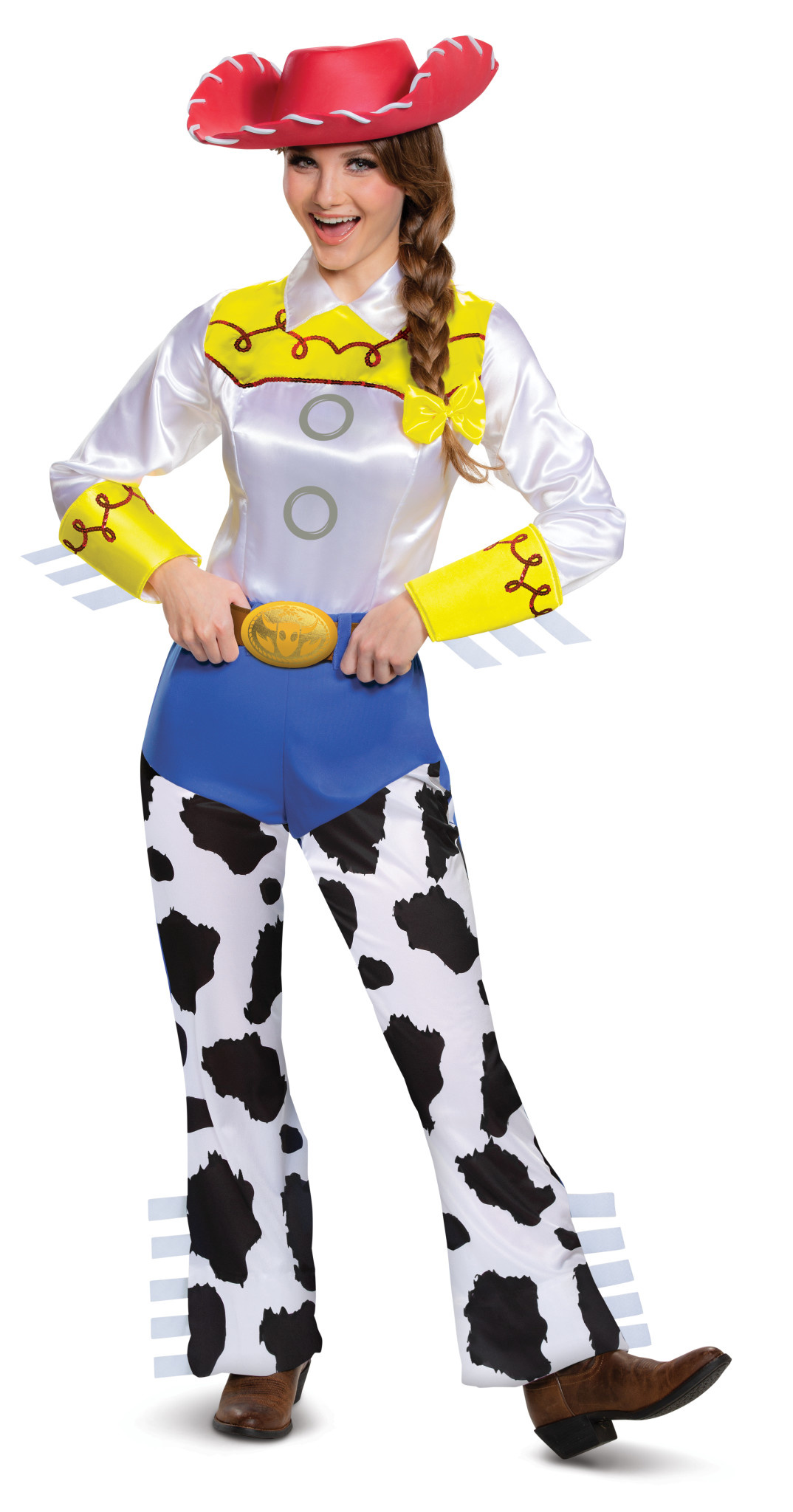 Womens Toy Story Jessie Glam Halloween Costume size Small 4-6 