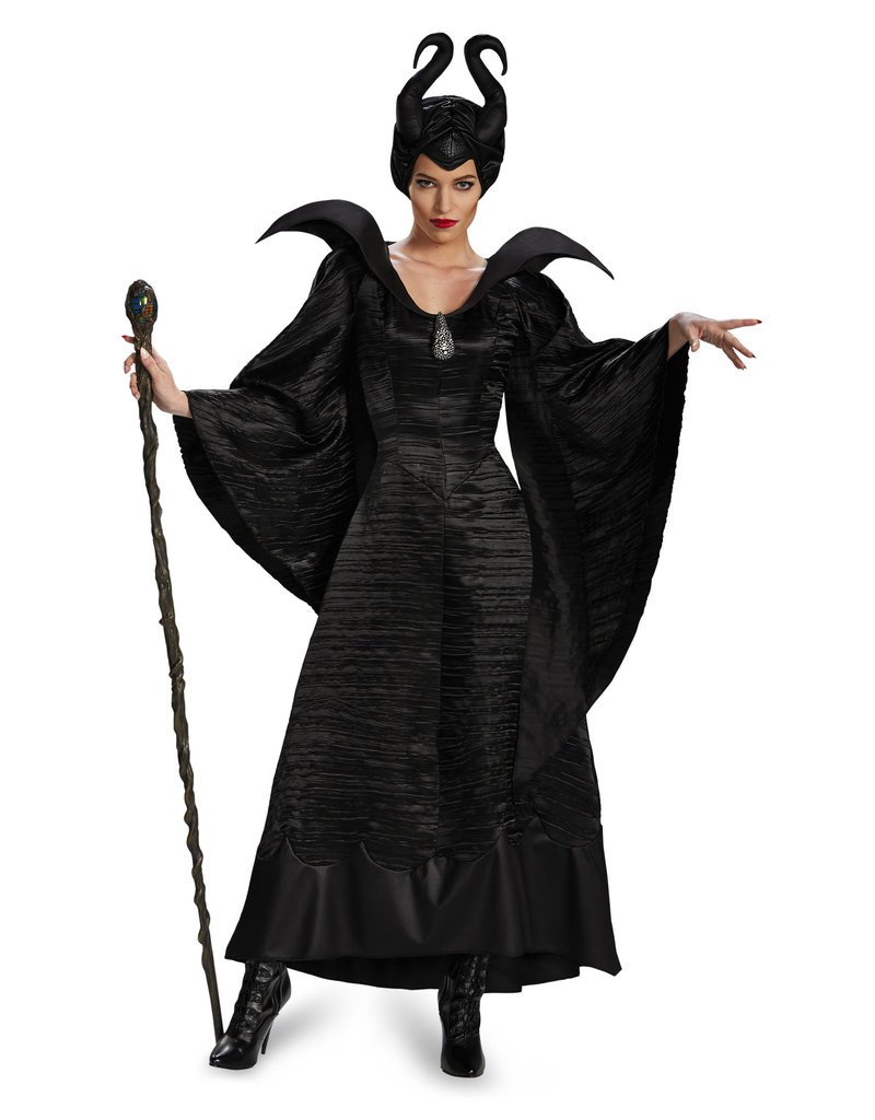 Disguise Costumes Women's Deluxe Maleficent Christening Black Gown Costume