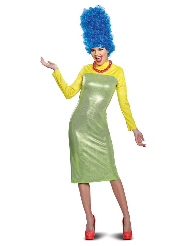 Disguise Costumes Women's Deluxe Marge Simpson Costume