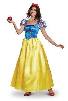 Disguise Costumes Women's Deluxe Snow White Costume