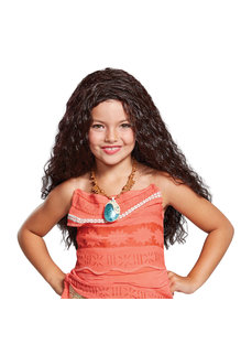 Disguise Costumes Kids Deluxe Moana Wig