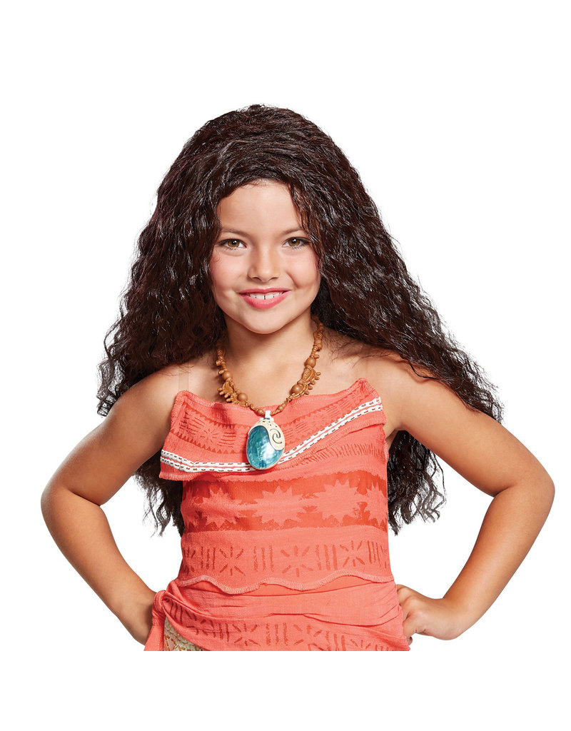 Disguise Costumes Kids Deluxe Moana Wig