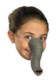 Disguise Costumes Elephant Nose Accessory: One Size