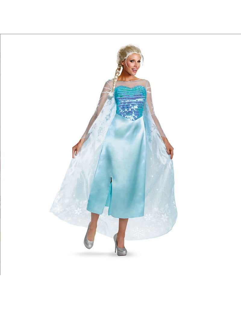 Disguise Costumes Adult Deluxe Elsa Costume