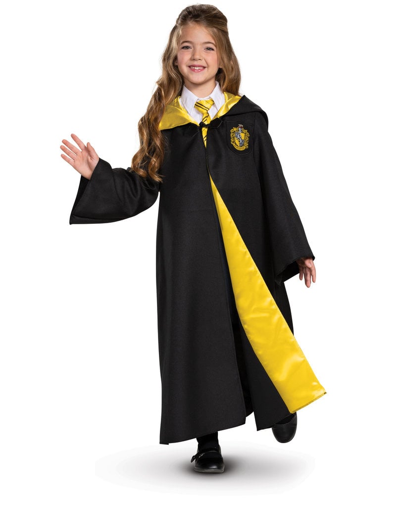 Disguise Costumes Kids Deluxe Hufflepuff Robe (Harry Potter)