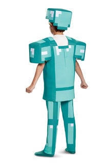 Disguise Costumes Kids Deluxe Minecraft Diamond Armor Costume