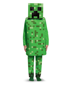 Disguise Costumes Kids Deluxe Minecraft Creeper Costume