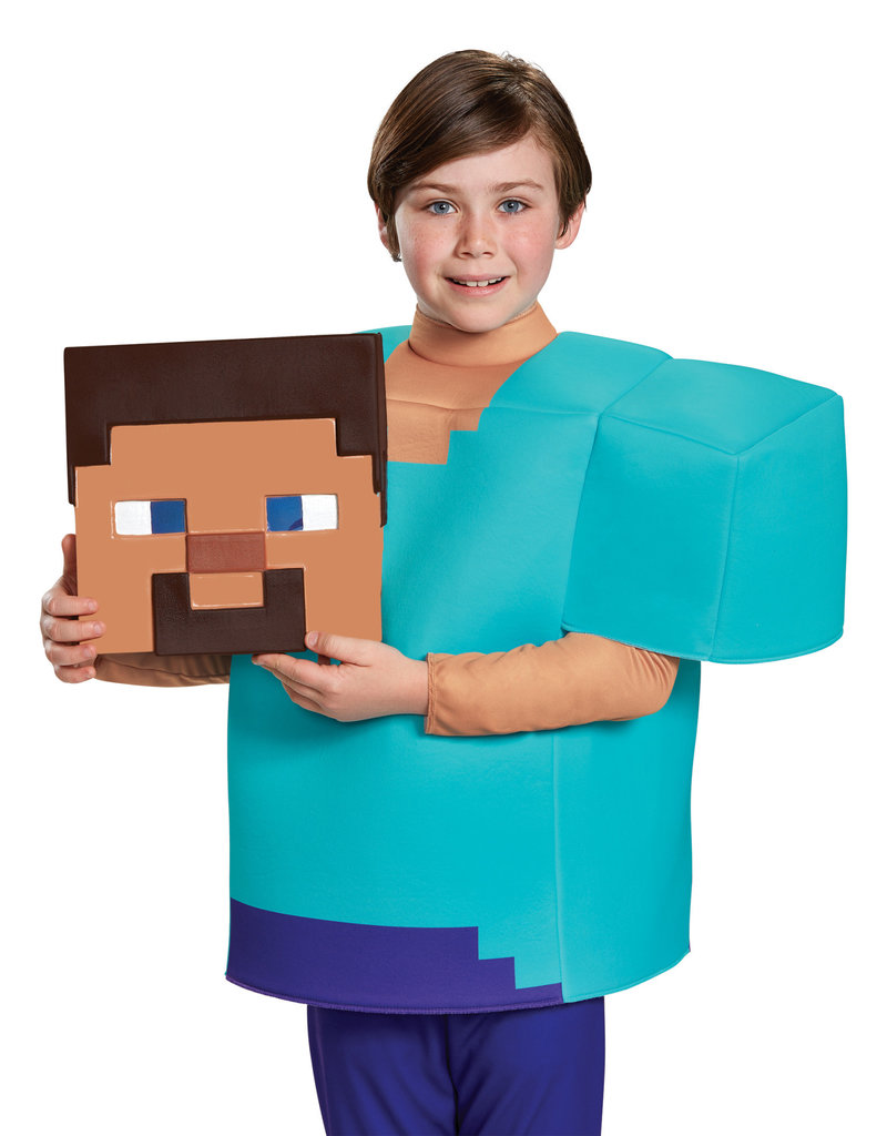 Disguise Costumes Kids Minecraft Steve Costume (Classic)