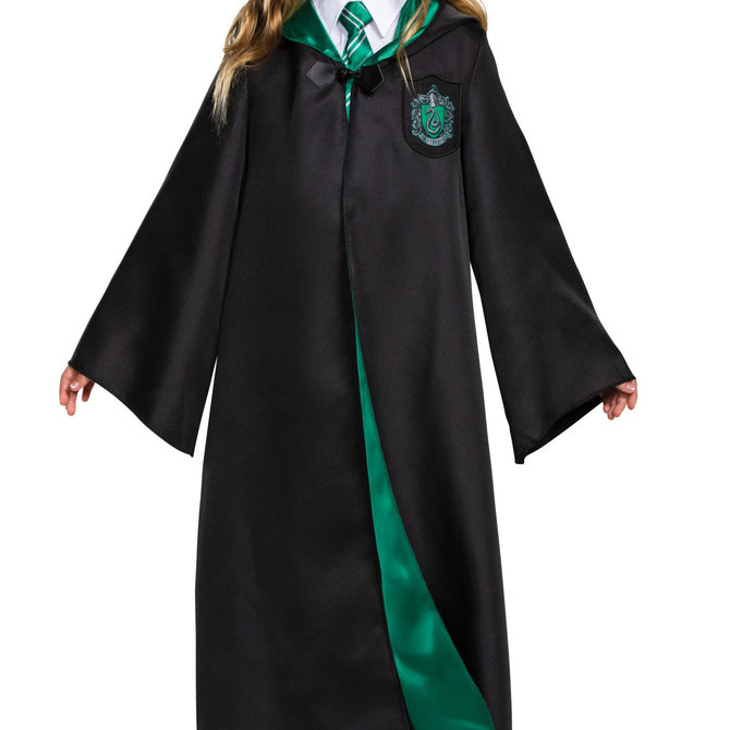 Kids Deluxe Slytherin Robe: Harry Potter – Johnnie Brocks