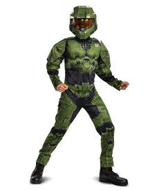 Disguise Costumes Boy's Halo Infinite: Master Chief Costume with Muscles