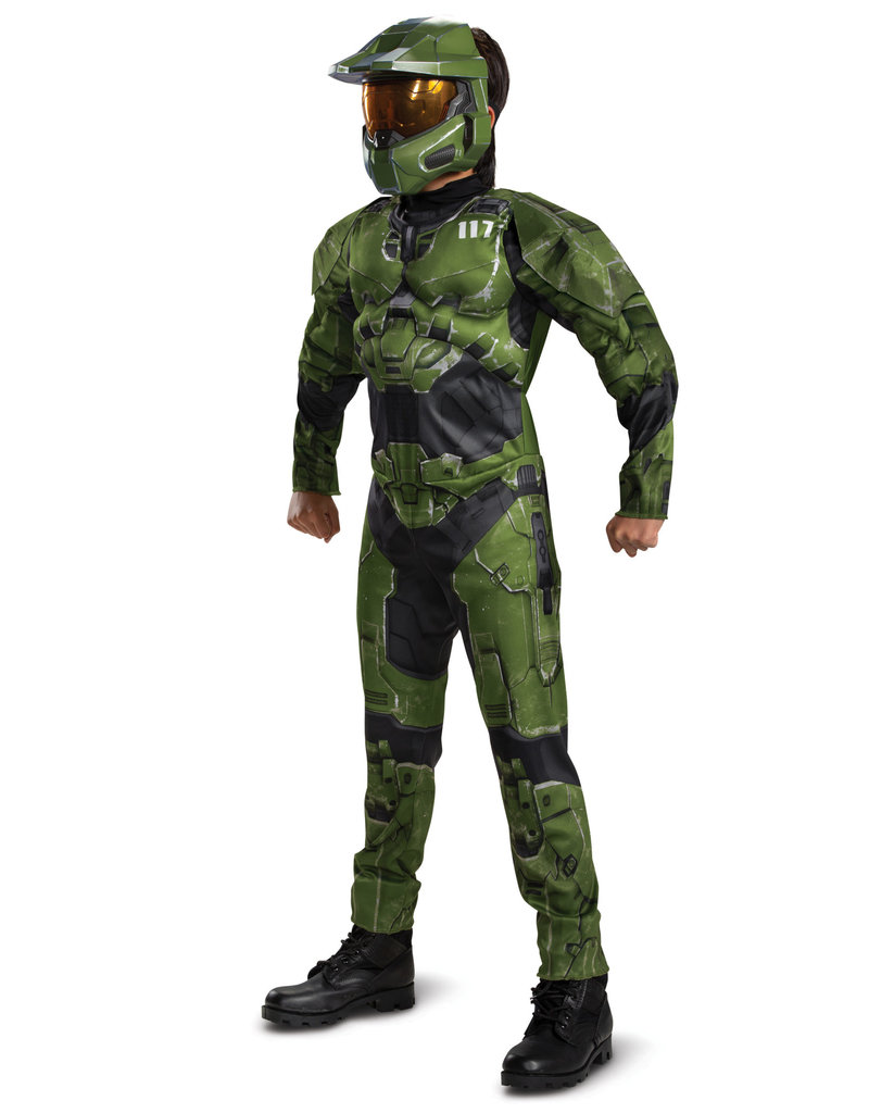 thumbnail image 2 of Kids Disguise Halo Infinite Master Chief Costume - Complete Outfit, Multiple Sizes 2 of 5