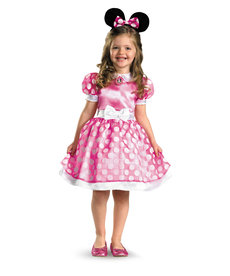 Disguise Costumes Kids Pink Minnie Mouse Classic Costume