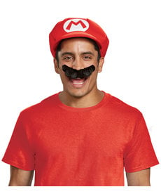Disguise Costumes Mario Hat & Mustache Kit: Adult