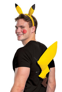 Disguise Costumes Pikachu Headband & Tail Accessory Kit