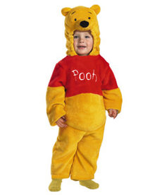 Disguise Costumes Kids Deluxe Plush Winnie the Pooh Costume