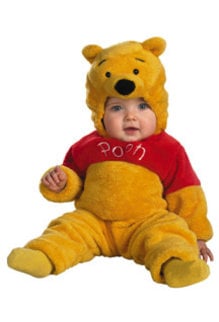 Disguise Costumes Deluxe Plush Winnie the Pooh Costume