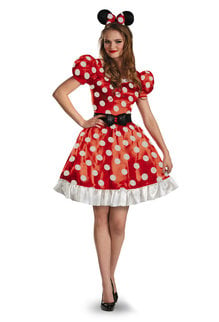 Disguise Costumes Women's Red Minnie Mouse Classic Costume