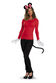 Disguise Costumes Women's Red Minnie Mouse Accessory Kit