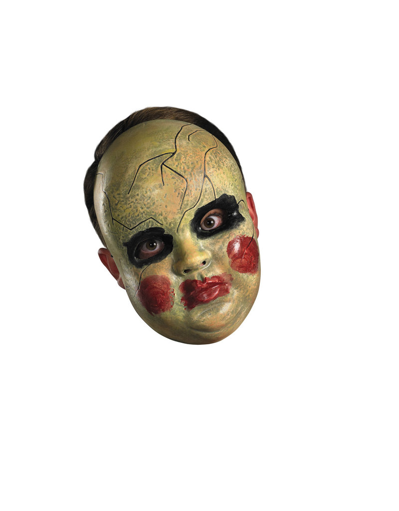 Disguise Costumes Smeary Doll Face Mask