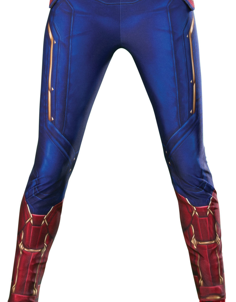 Rubies Costumes Women's Deluxe Captain Marvel Hero Suit Costume
