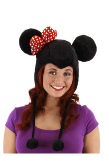 elope Disney Minnie Mouse Hoodie Hat